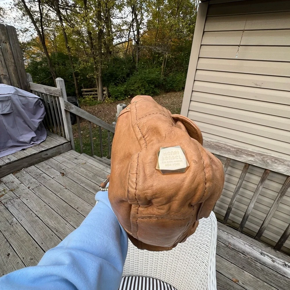 Henri Bendel Lamb Skin Leather Shoulder Bag - Picture 9 of 15